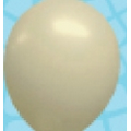 11" Decorator Ivory Latex Balloons